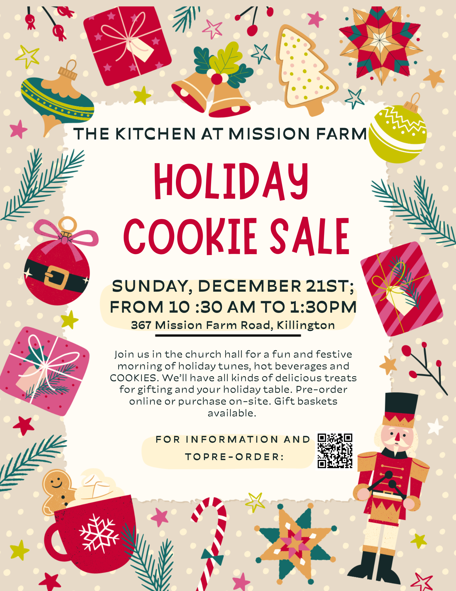 Holiday Cookie Sale