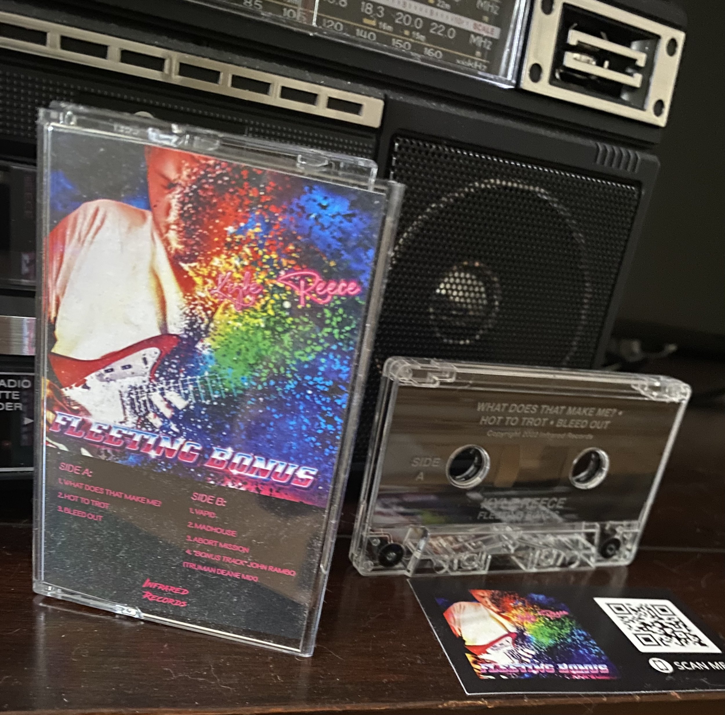 “Fleeting Bonus” cassette tape