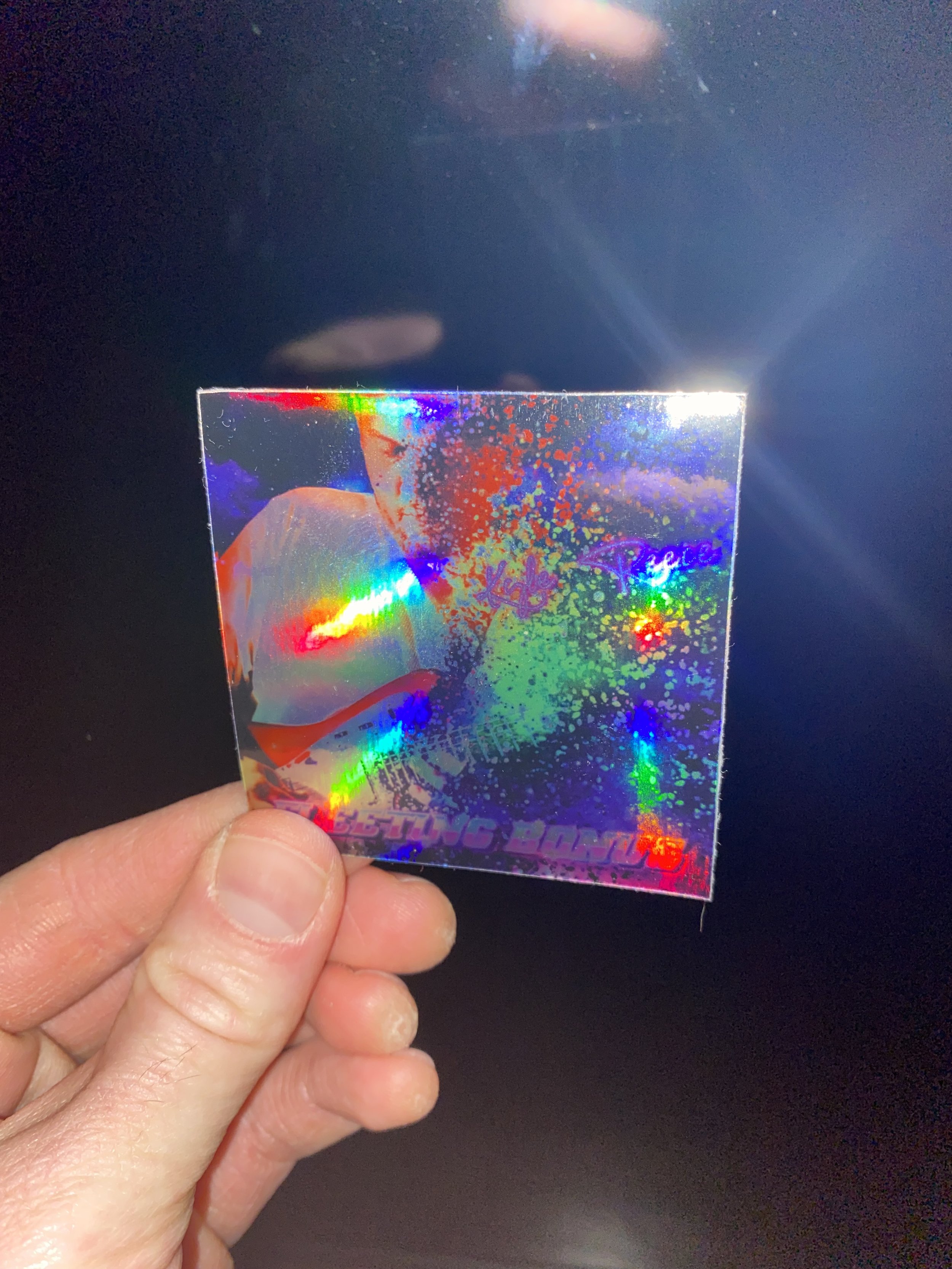 Limited Edition "Fleeting Bonus" Hologram Sticker