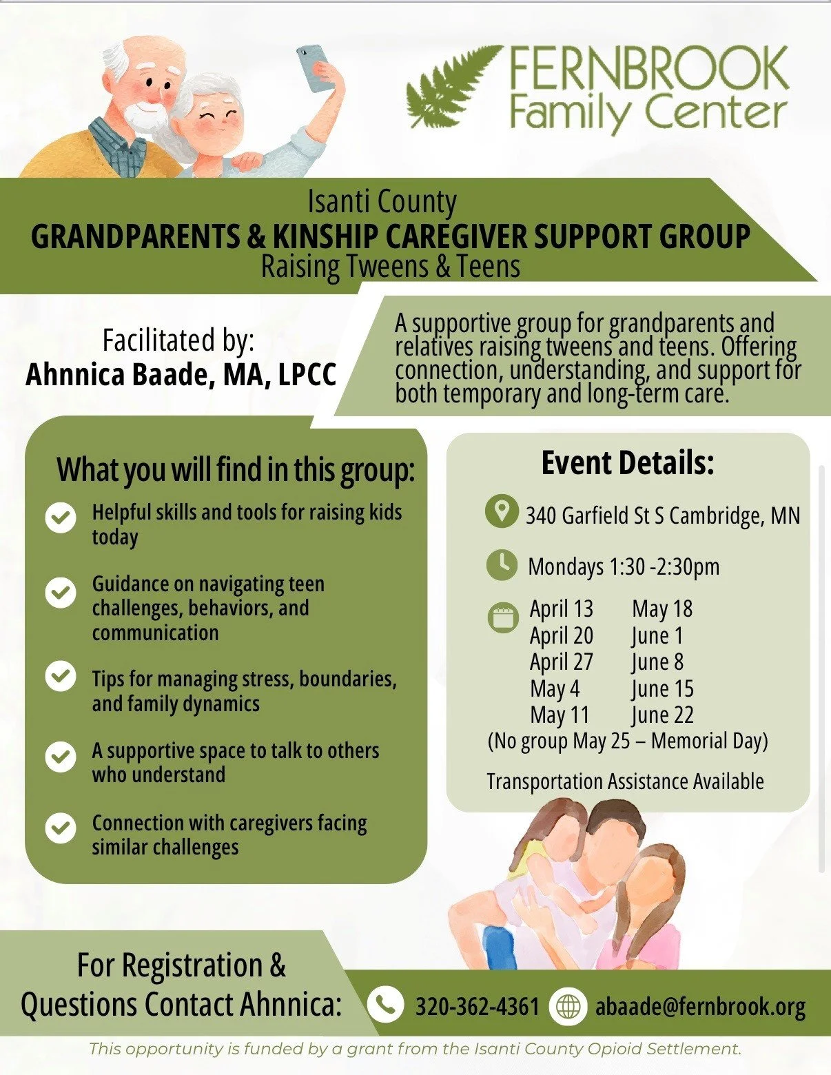 Isanti County Grandparents & Kinship Support Group (Copy)