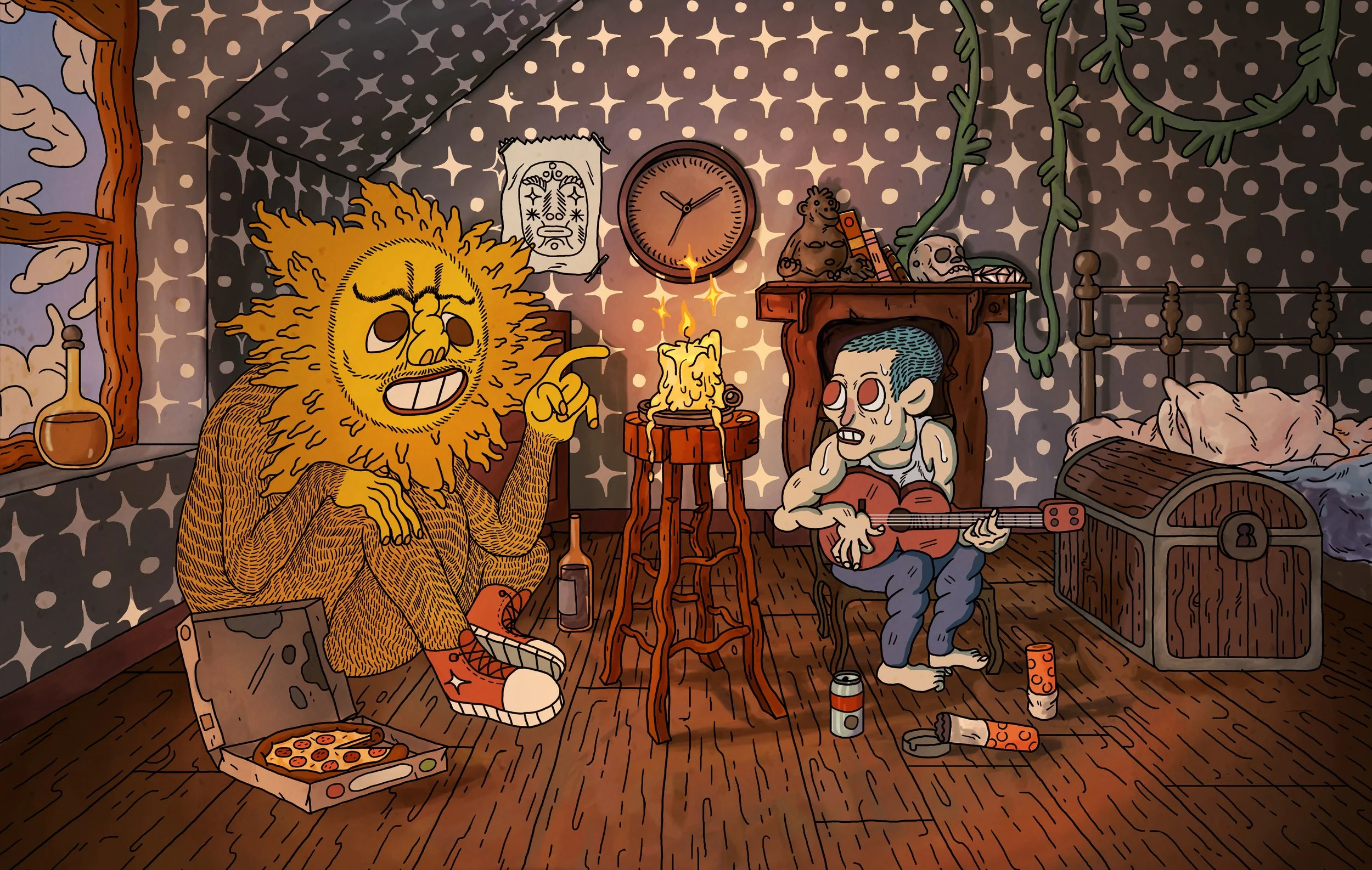 SUN BEAST | Sun Beast and Boy