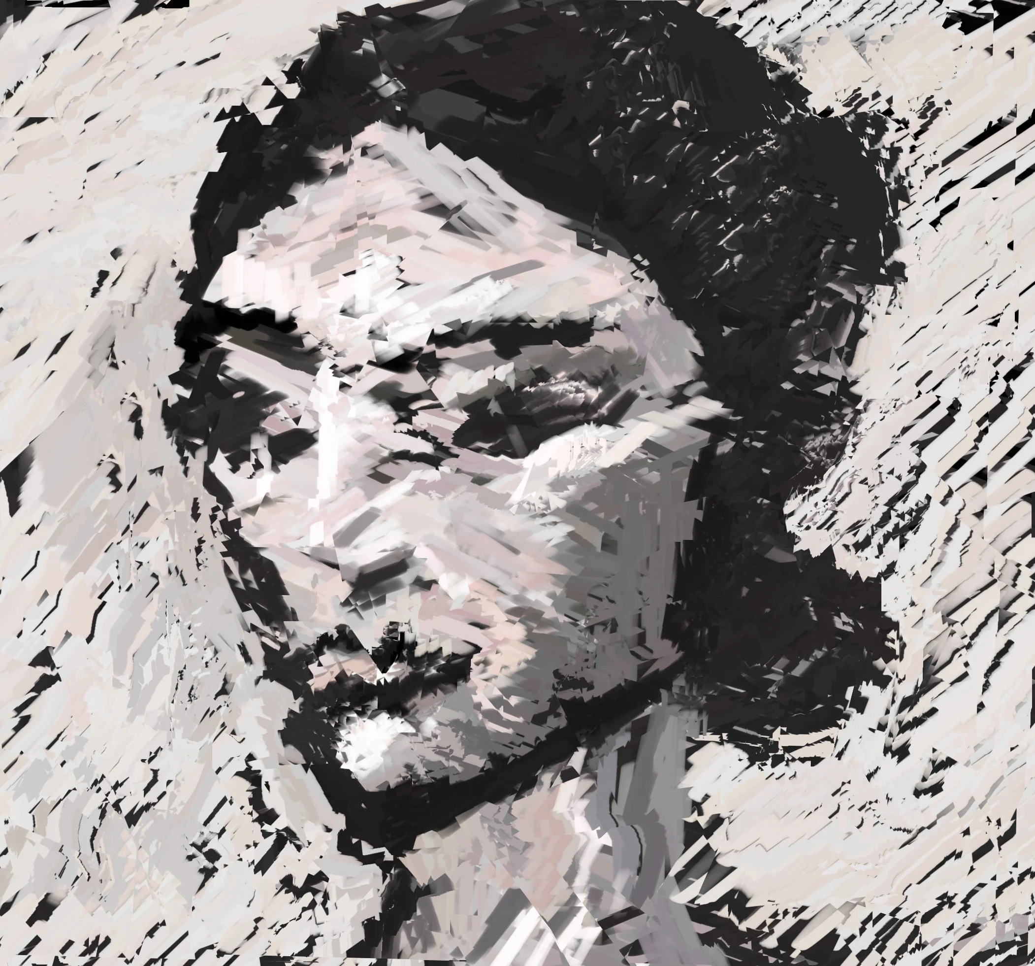 SKETCH | Lady staring