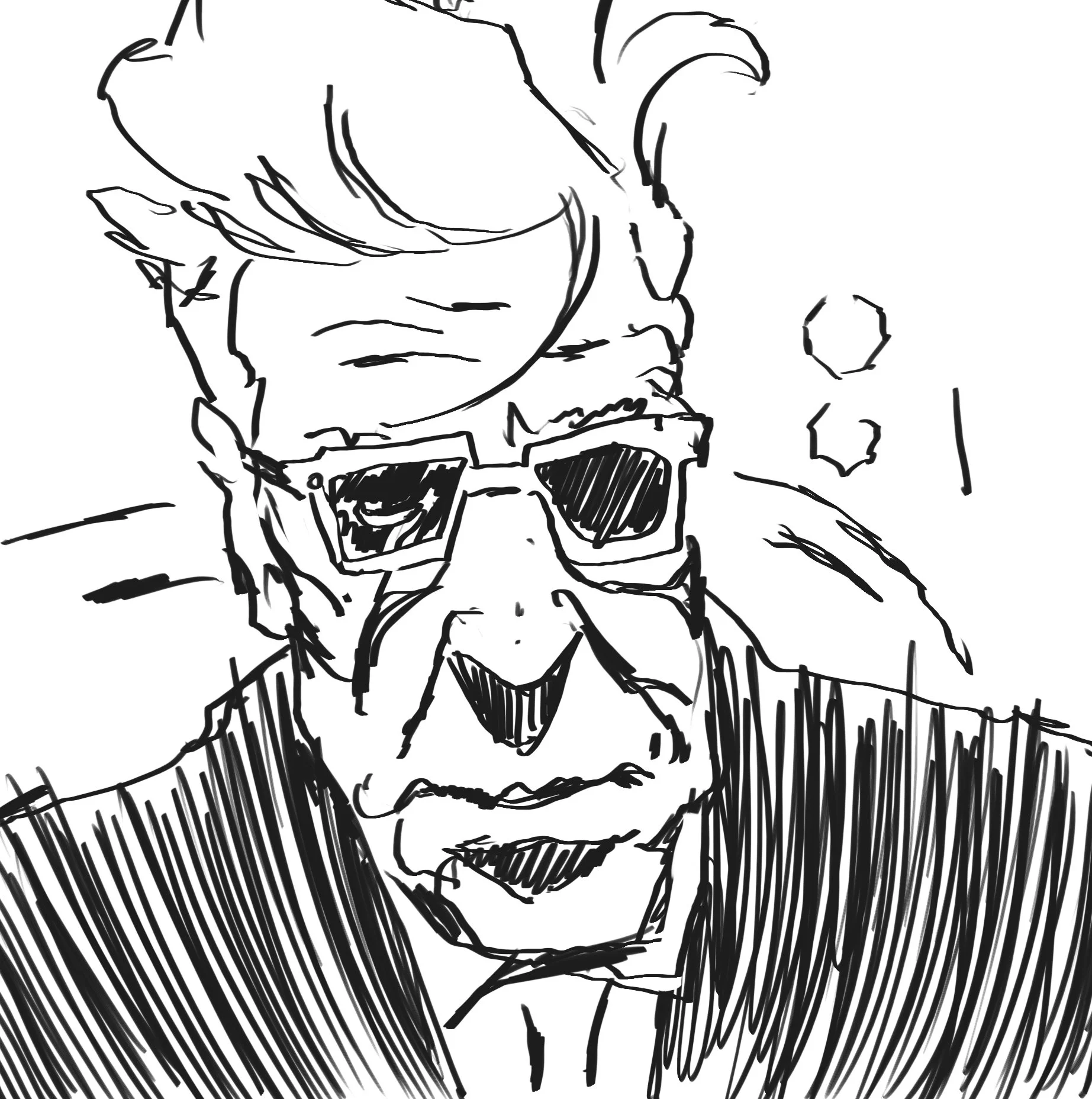 SKETCH | David Lynch sketch