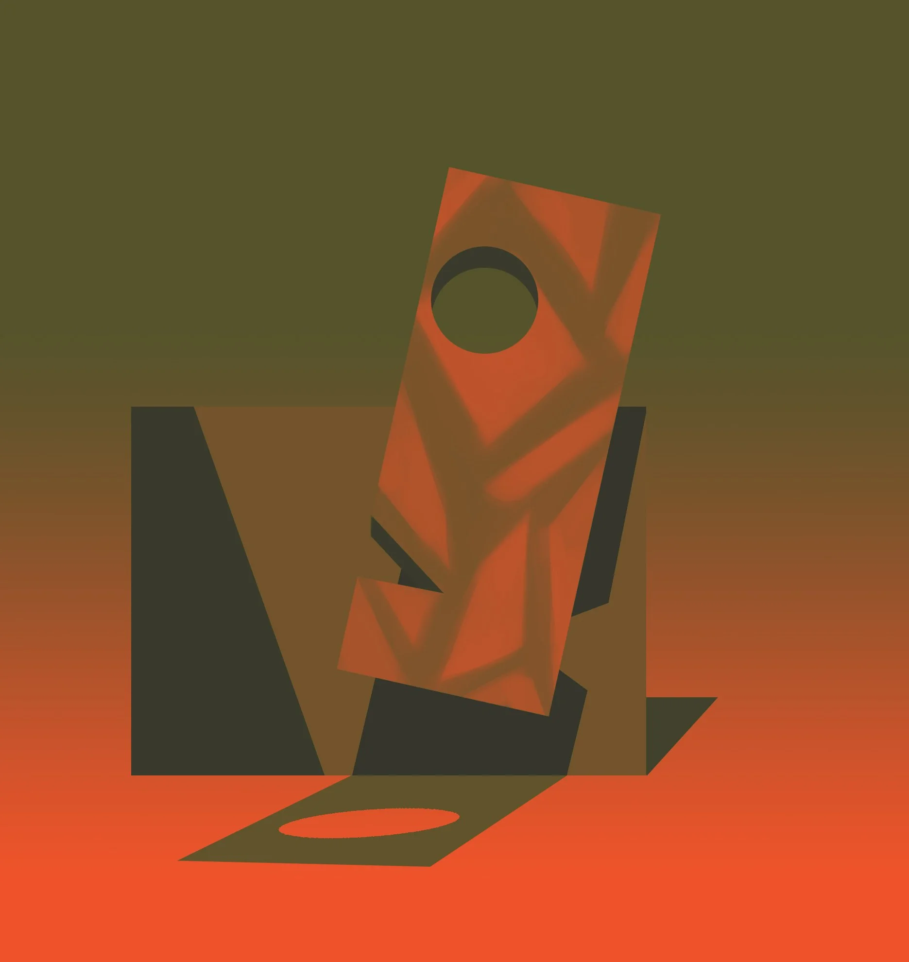 CONCEPT DESIGN | Floating Metal Cut Out