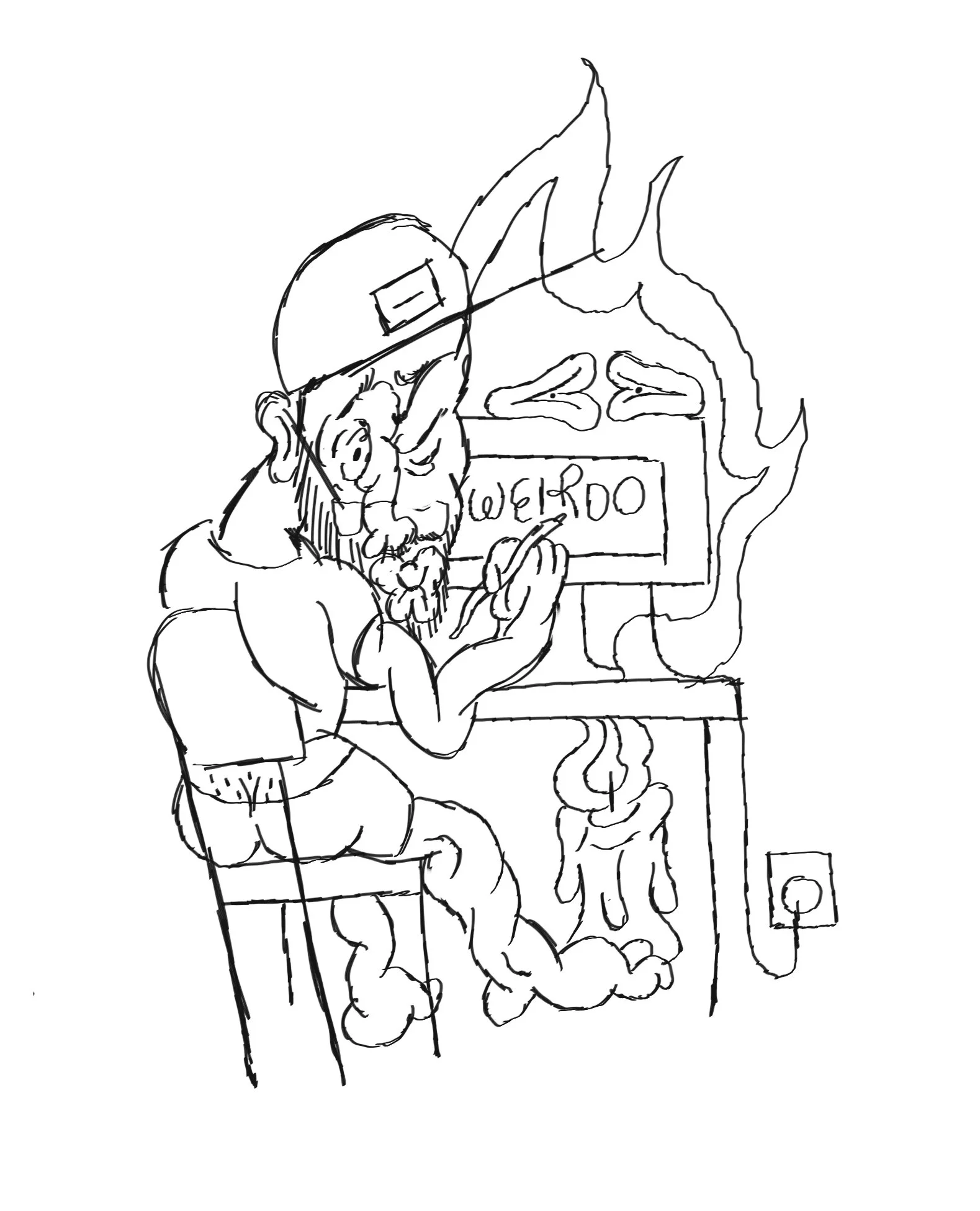 SKETCH | Self Portrait