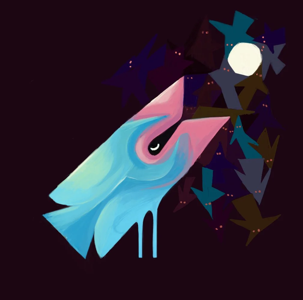 SIMORGH | Simorgh with small birds