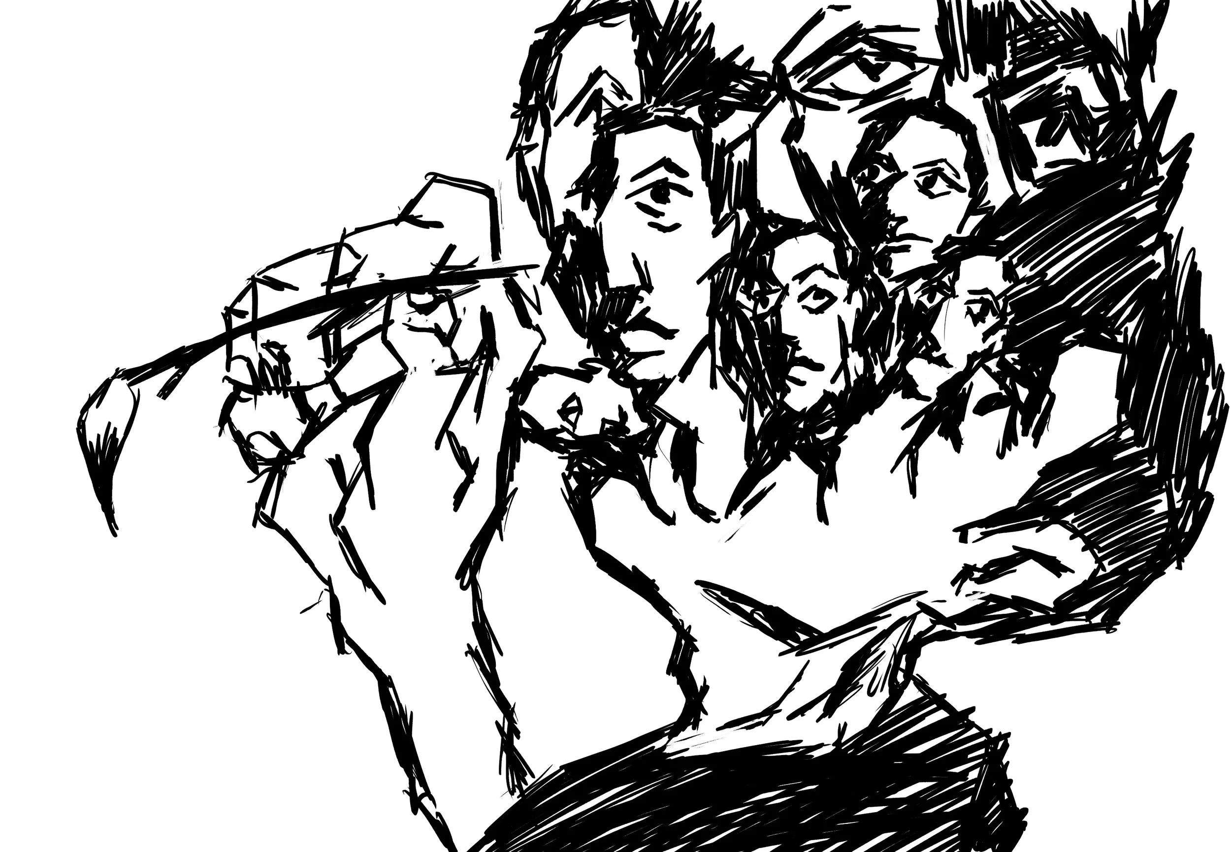 SKETCH | Siyah Kalem (Black Ink)