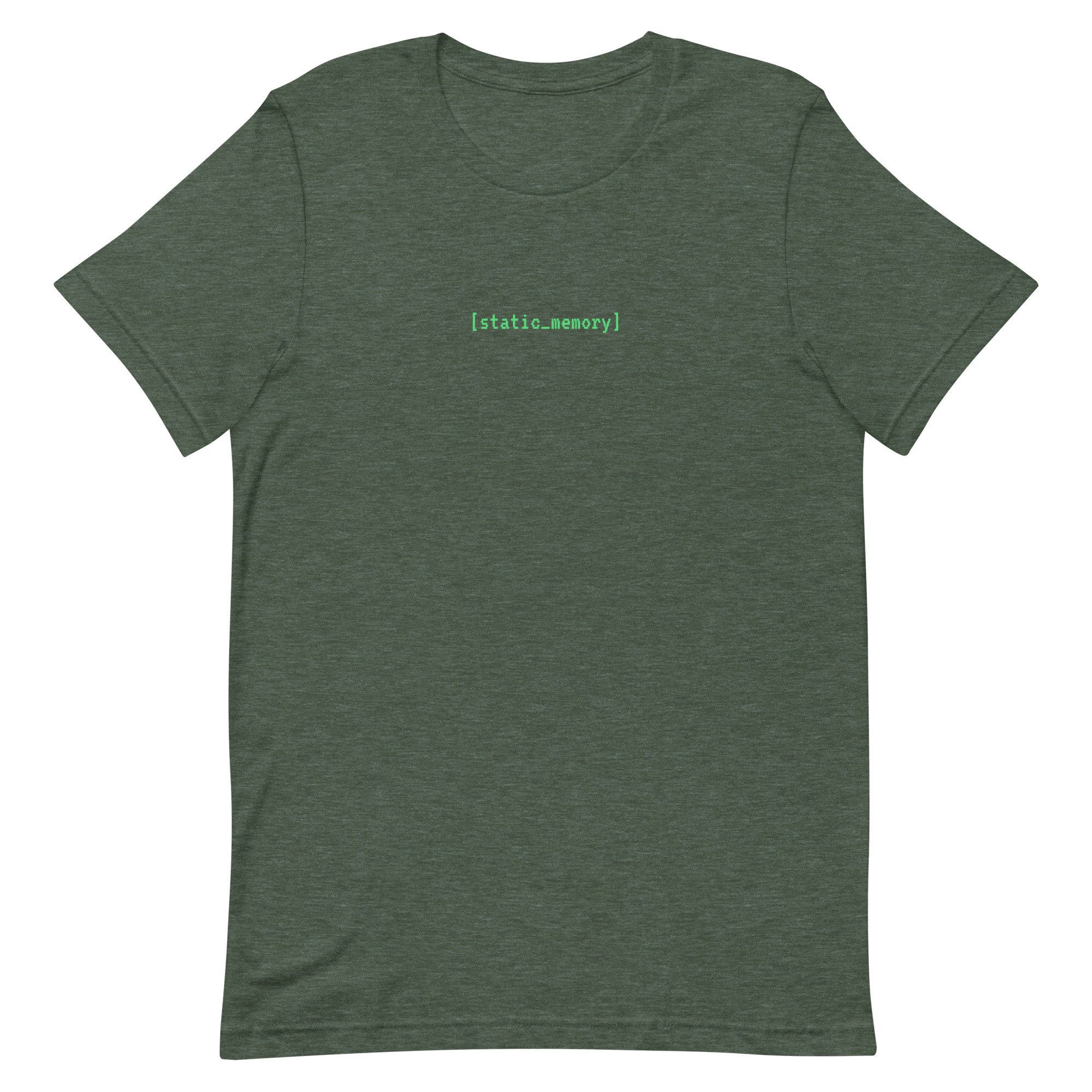 unisex-staple-t-shirt-heather-forest-front-687416f7bad06.jpg