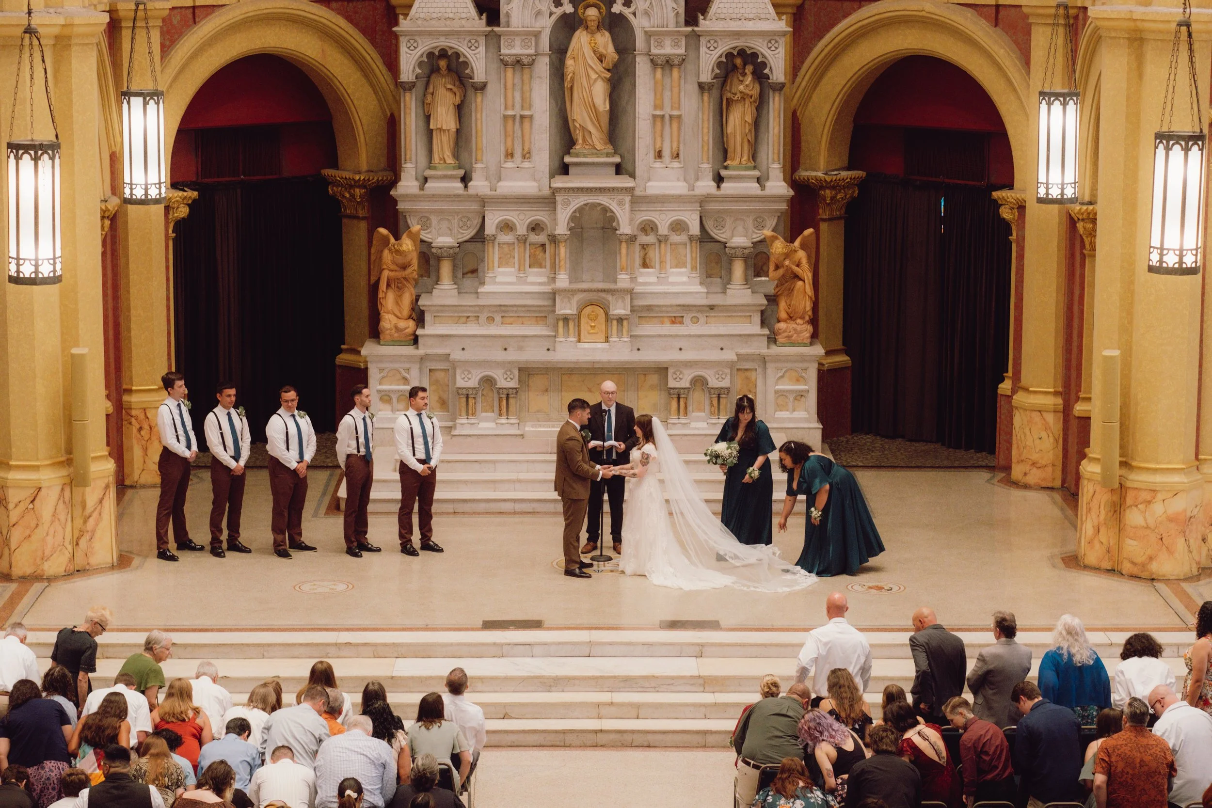 Marissa &amp; Gabe — A Fall Wedding at Sacred Heart Cultural Center, Augusta, Georgia