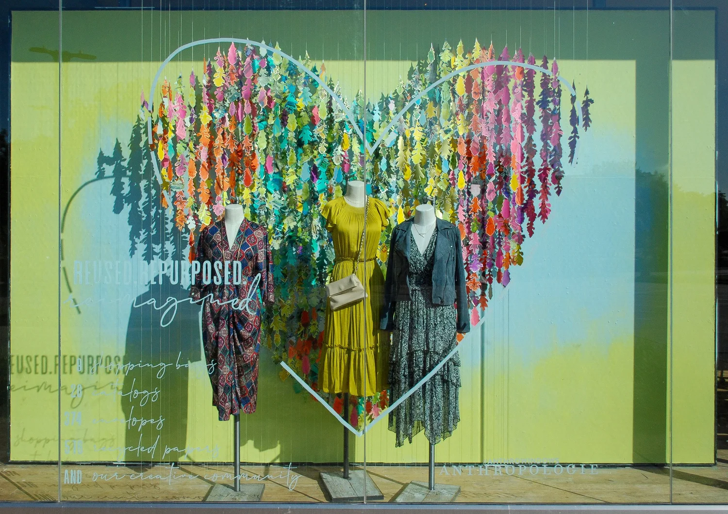 Anthropologie Fall Window Installations — VIM + VENTURE