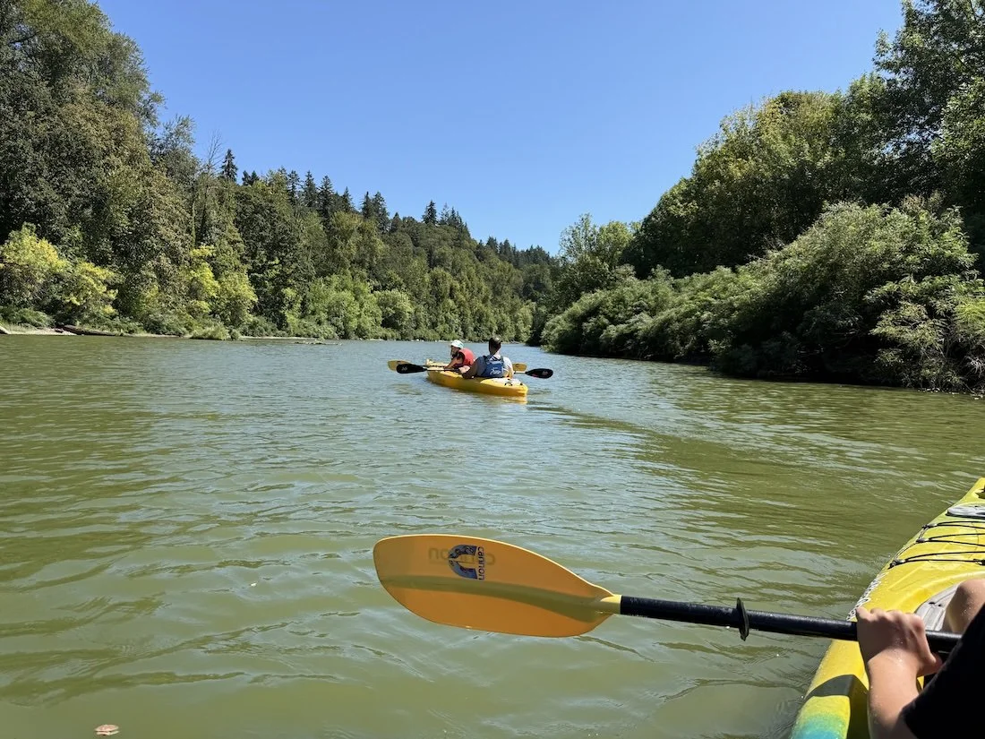 tandem kayaking-family-adventures-washington state-flatwater river.jpeg