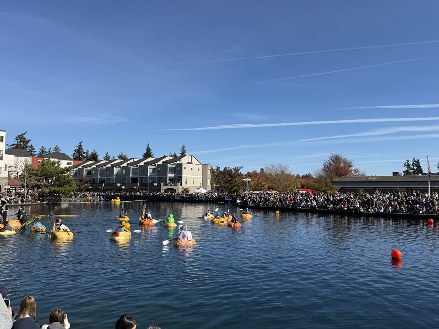 pumpkin paddle race in oregon autumn events