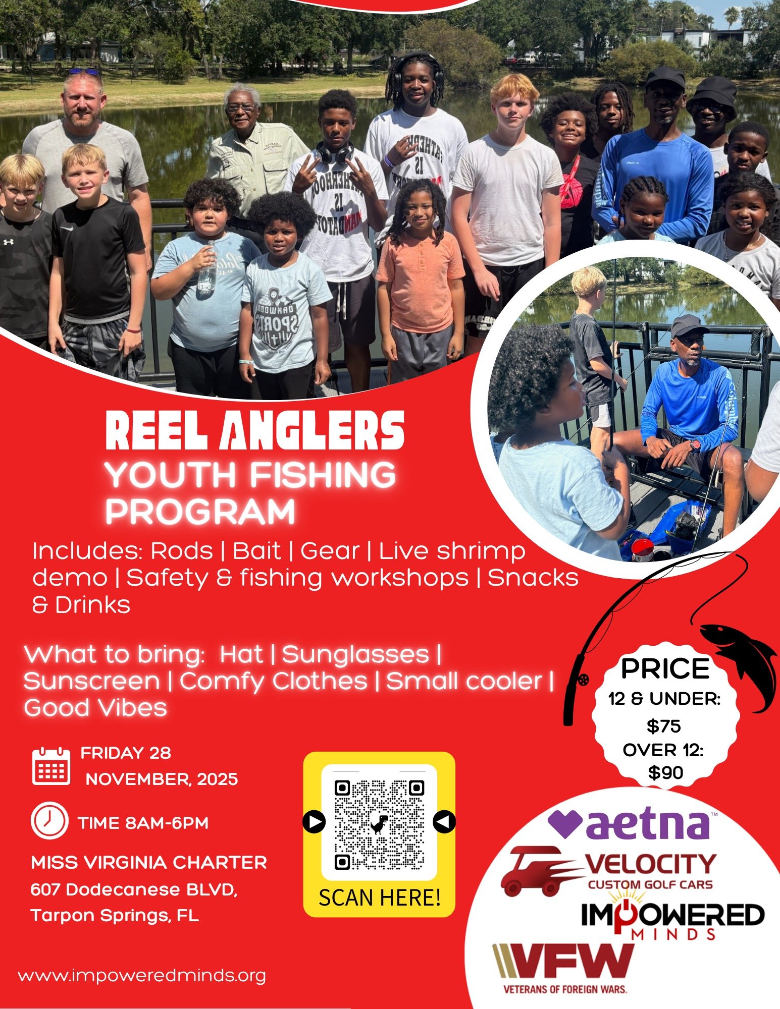 Impowered Minds - Youth Fishing Program