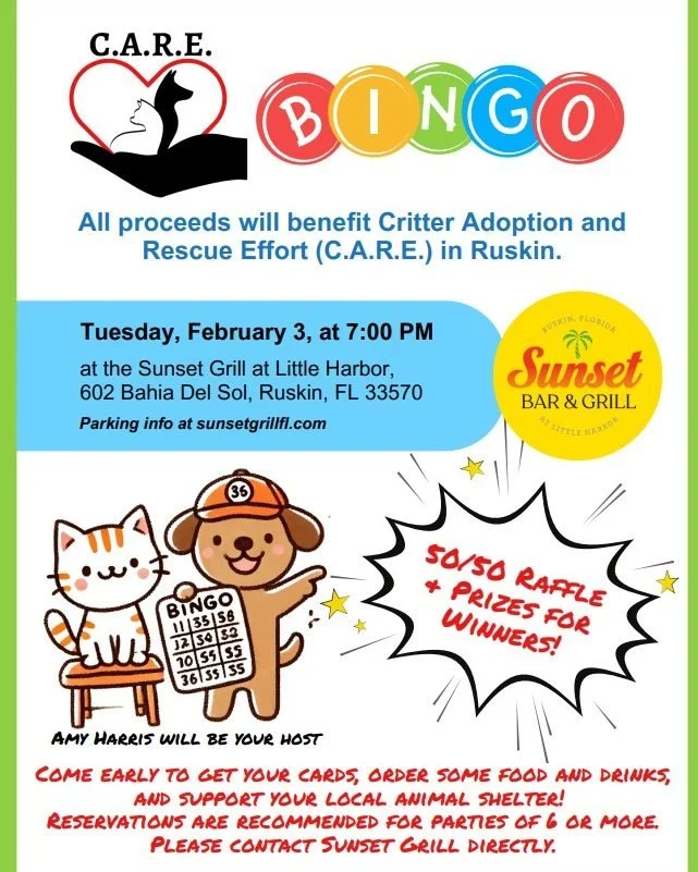 CARE - Bingo for Animal Shelter 