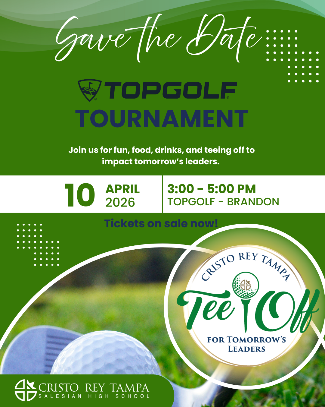 Cristo Rey - Top Golf Fundraiser