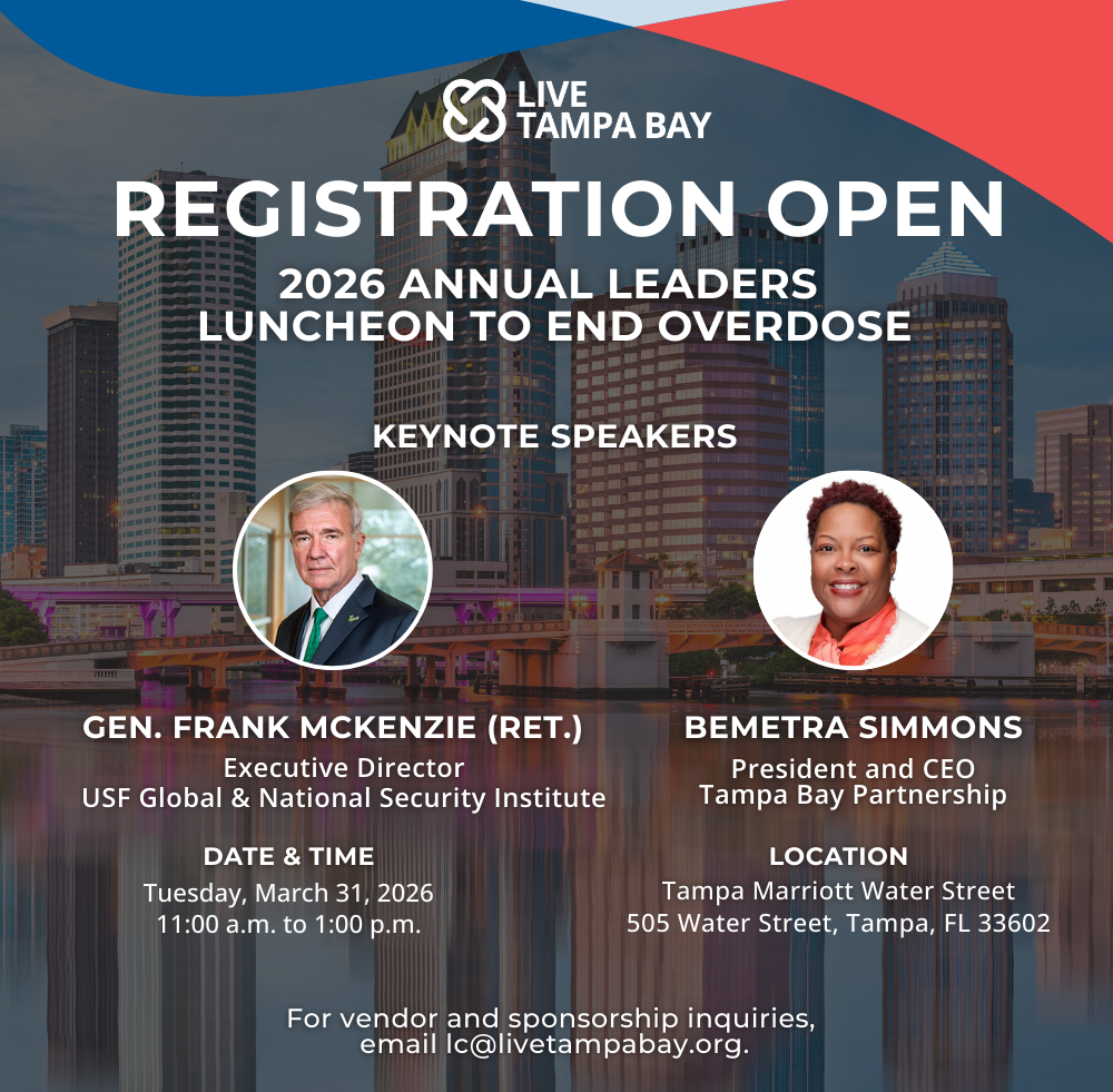 Live Tampa Bay - Annual Leaders Luncheon to end Overdose