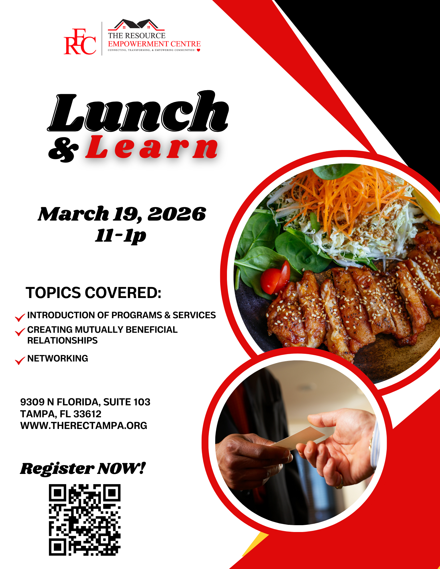 The REC Tampa - Lunch and Learn