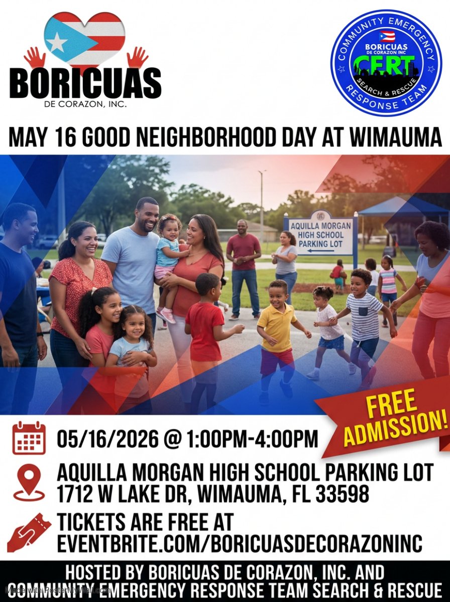 Boricuas de Corazon - Food Drive Giveaway 