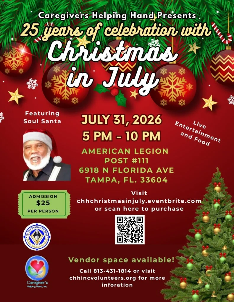 Caregivers Helping Hand - Christmas in July