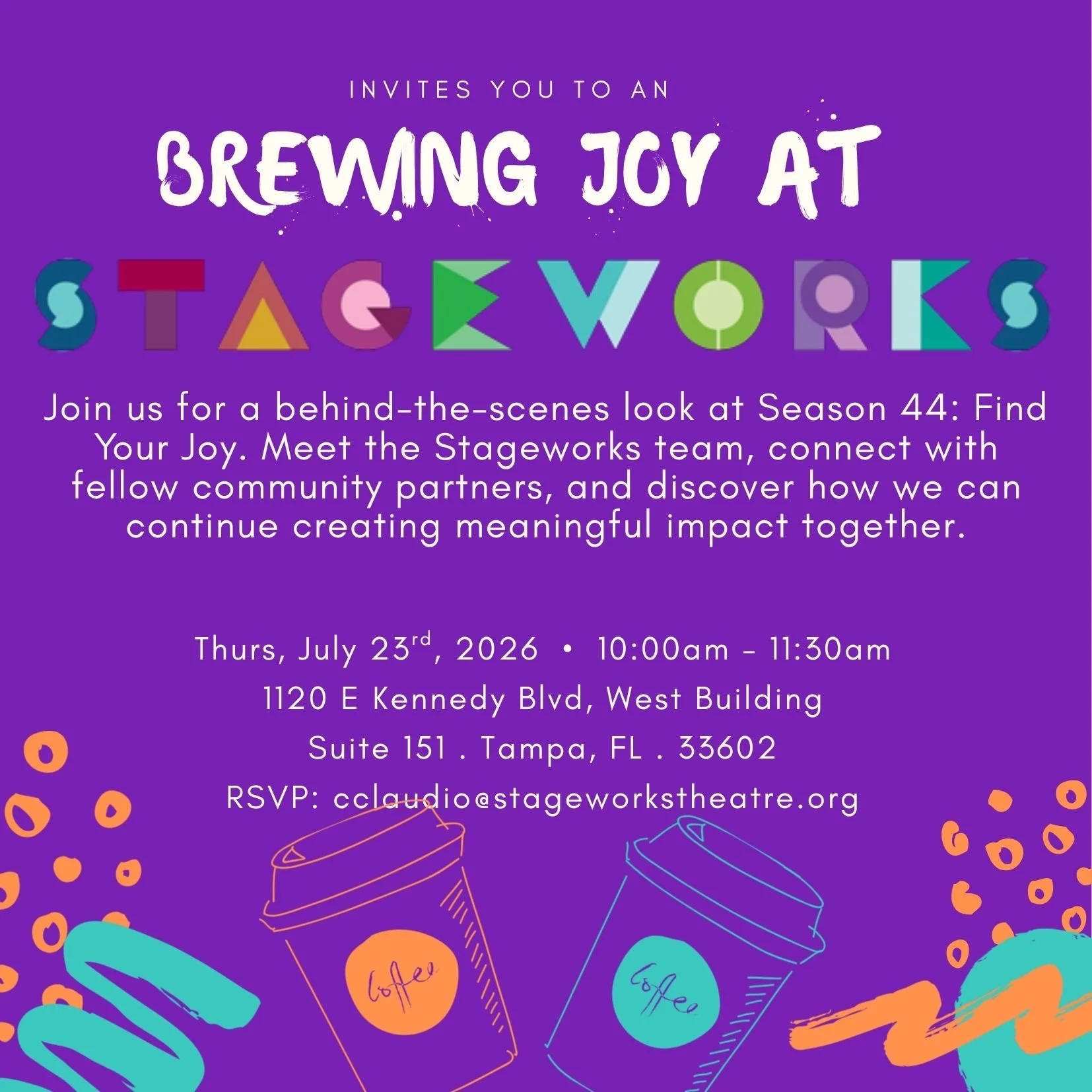 Stage Works Theatre -Brewing Joy 