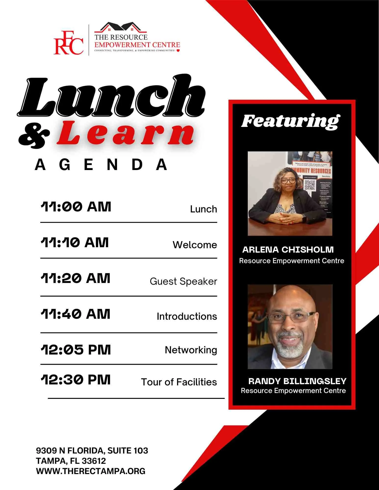 The REC - Lunch and Learn