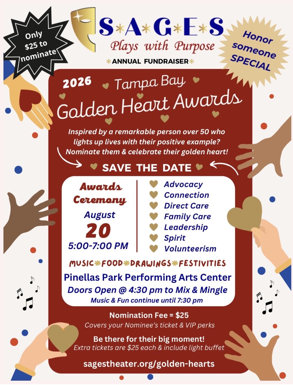 SAGES - Golden Heart Awards