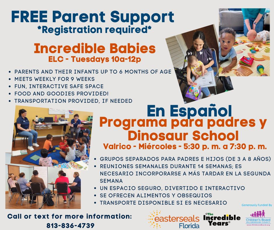 Easter Seals - Incredible Years Free Parent Support