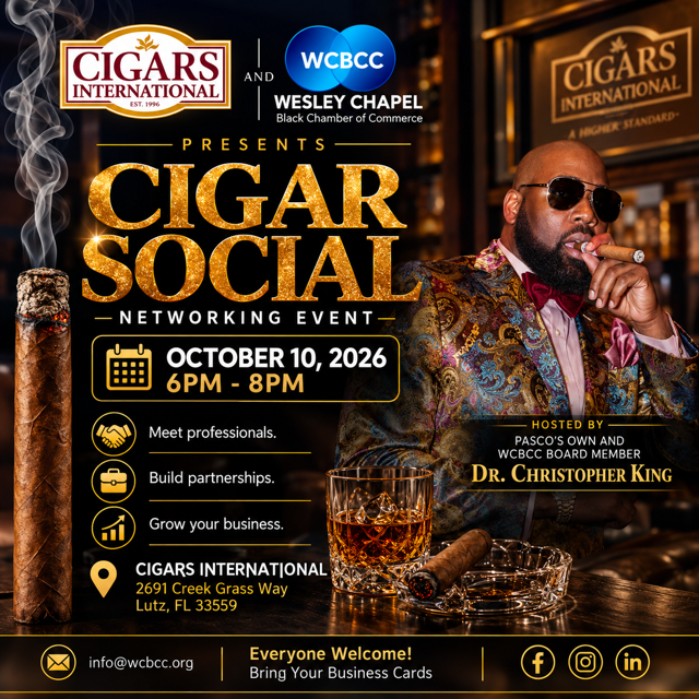 Wesley Chapel Chamber - Cigar Social