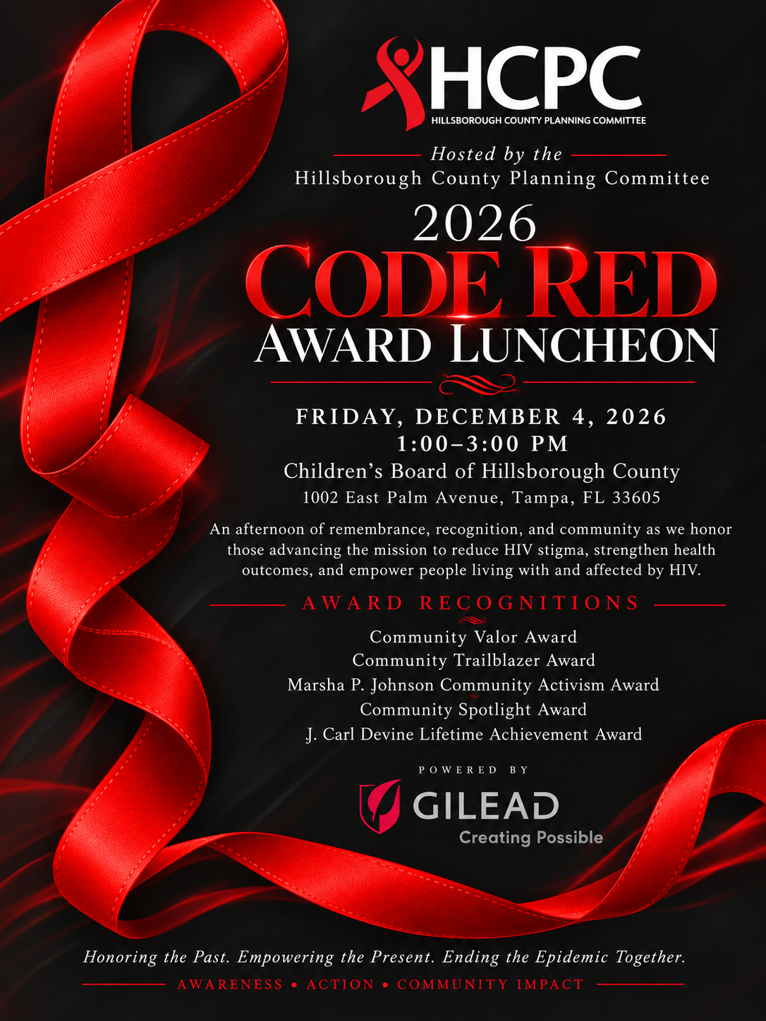 Hillsborough County Planning Committee - 2026 Code Red Award Luncheon