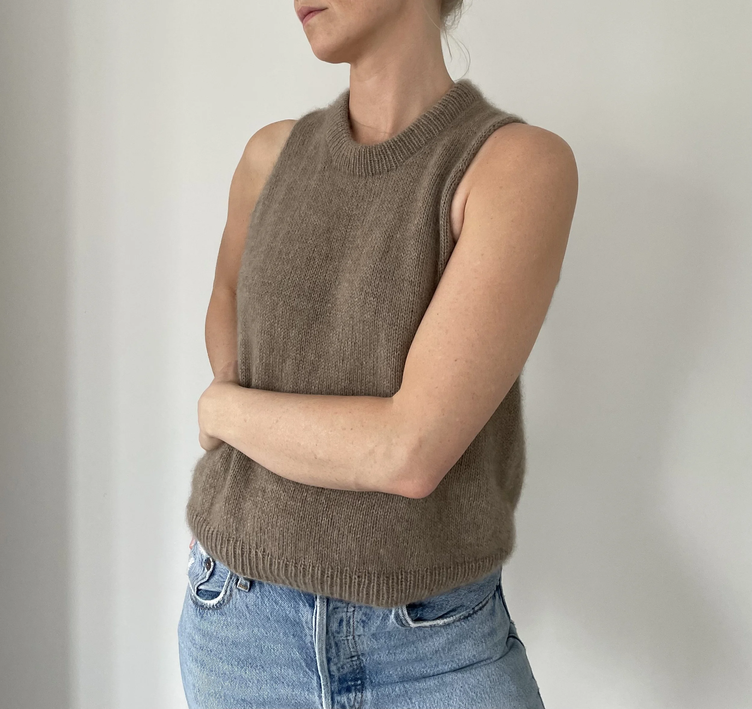Amour Club Knit Charcoal Mel.