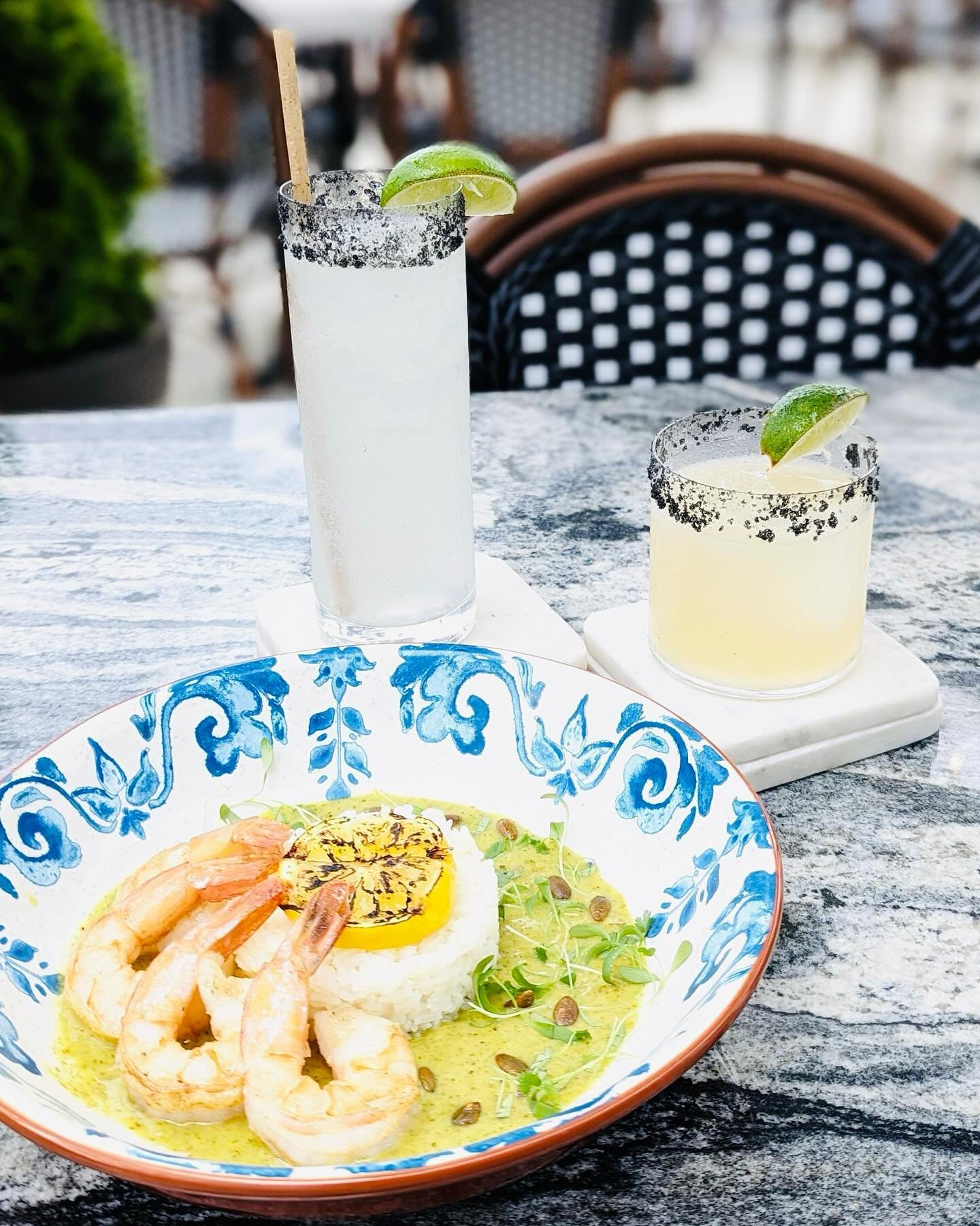 This is more than just tacos and margs! Our four-course Cinco de Mayo dinner features a variety of our favorite Mexican flavors. 

The second course features grilled shrimp in salsa paired with a Sotol-based cocktail featuring Los Magos Sotol, a uniq