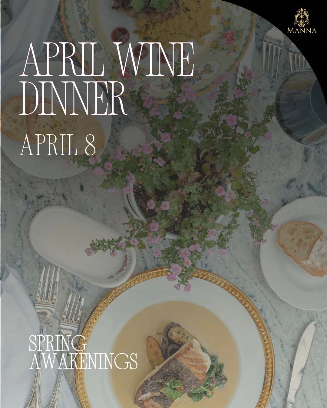 Just two weeks away, our April wine dinner is all about diving into globally-inspired dishes with bright seasonal ingredients and rich, elegant flavors. We're manifesting a long, warm and wine-filled spring with this one! ☀ Check out the menu below a