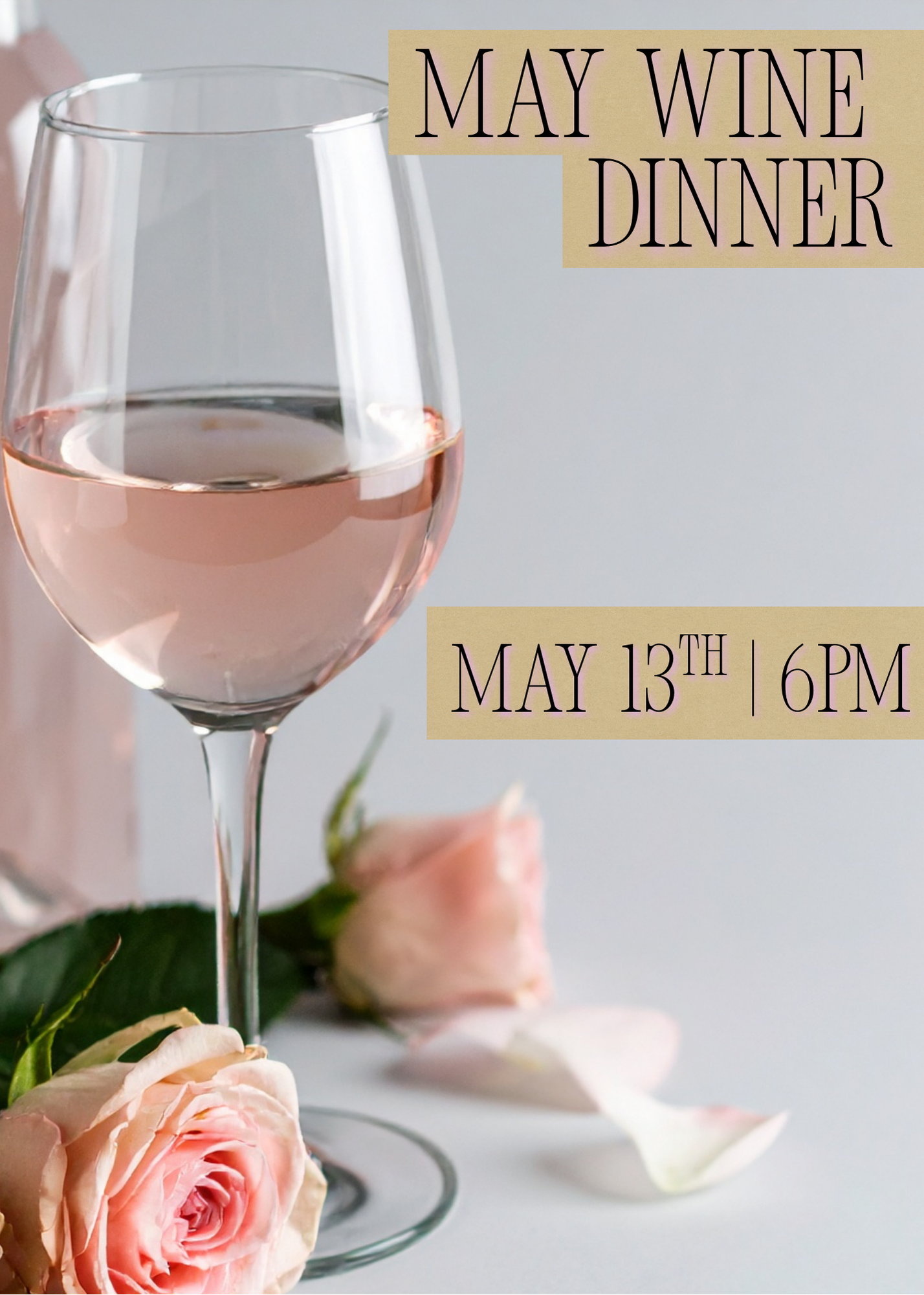 May Wine Dinner