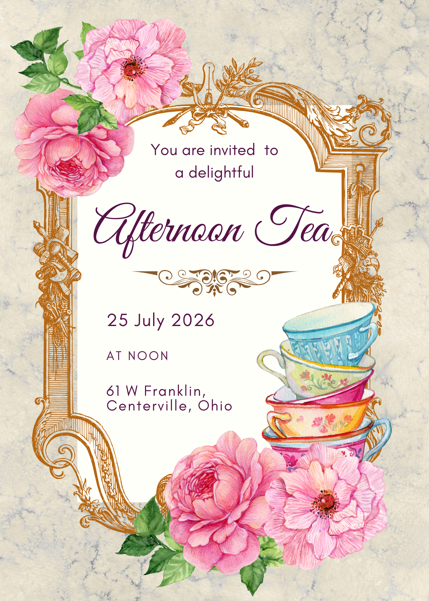 July Afternoon Tea