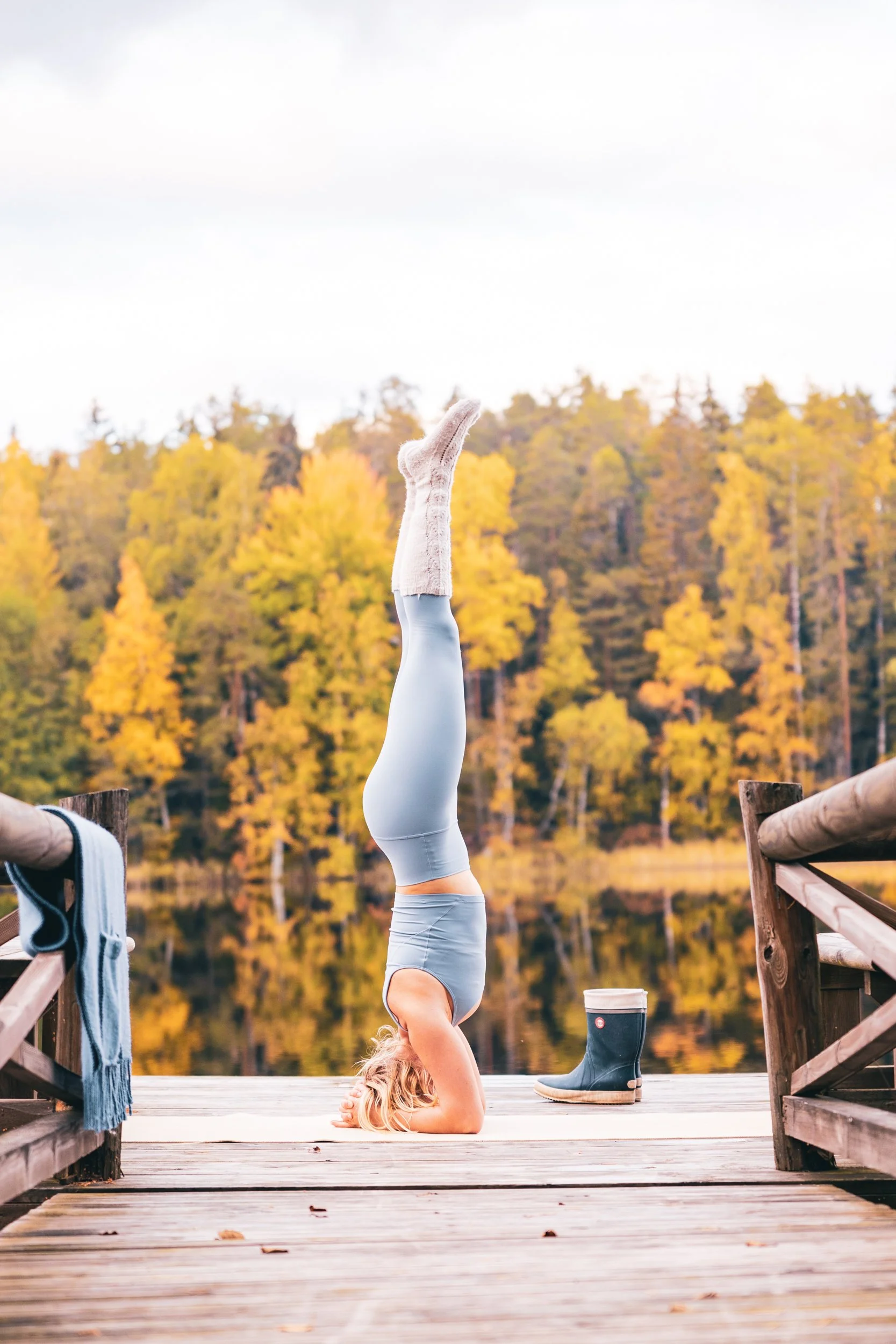 Upside down - headstand