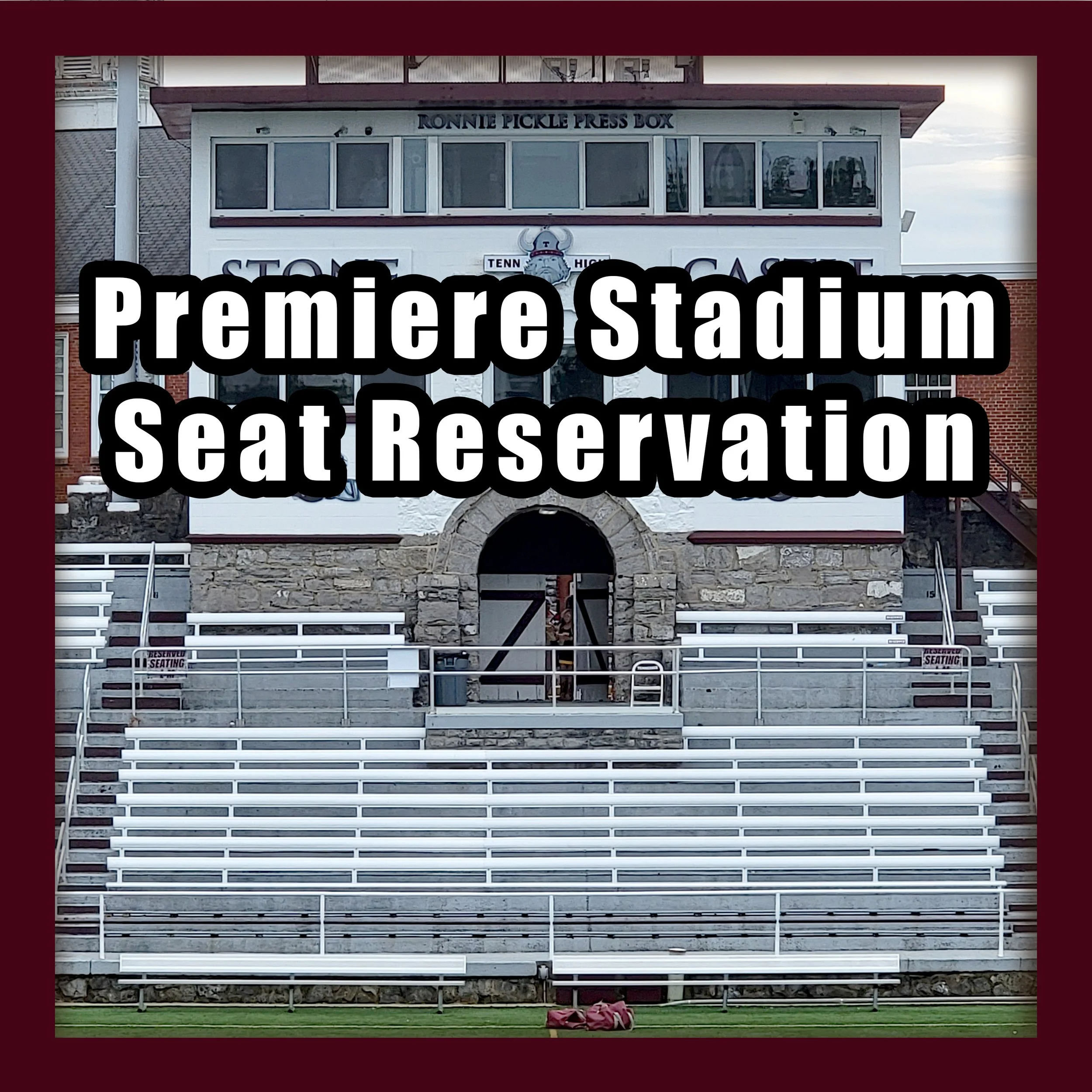 /Reserved/ Stadium Seat - 50 Yard Line