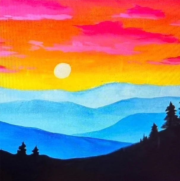 DC Fundraiser Instructional Painting January 29th 6pm-8pm