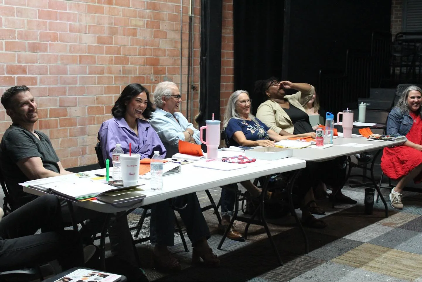 Rehearsals are underway for the Tony Award-winning comedy, EUREKA DAY by Jonathan Spector!
The cast is hard at work and we hope you’re planning to come see them, beginning September 19.
#houstontheatre #houarts #theater #eurekaday #comedy #a