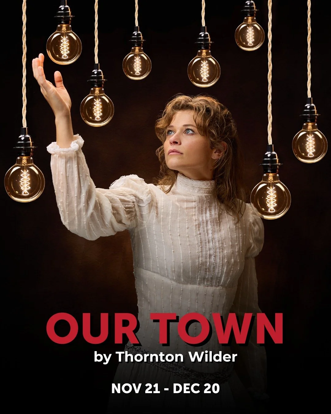 One of the most famous plays in American theatre.
Tickets are on sale now for the second show of 4th Wall's 15th season, OUR TOWN by Thornton Wilder.
OUR TOWN follows the small town of Grover’s Corners through daily life, love, and loss. With