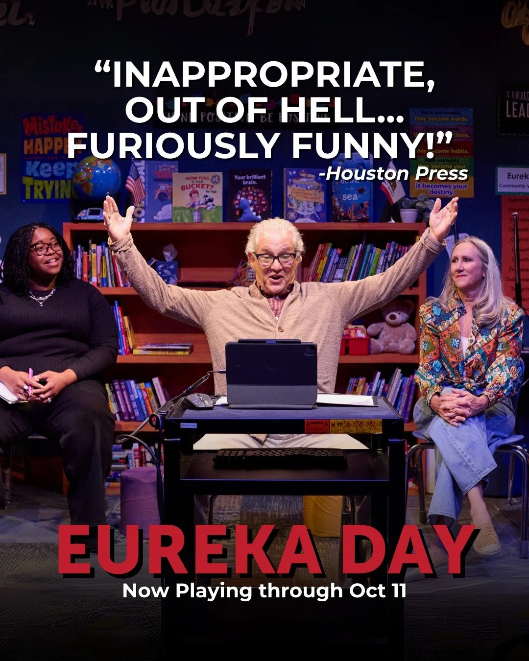 Houston Press agrees that you should come see EUREKA DAY!
FULL REVIEW IN BIO @houstonpress
#houstontheatre #thingstodoinhouston