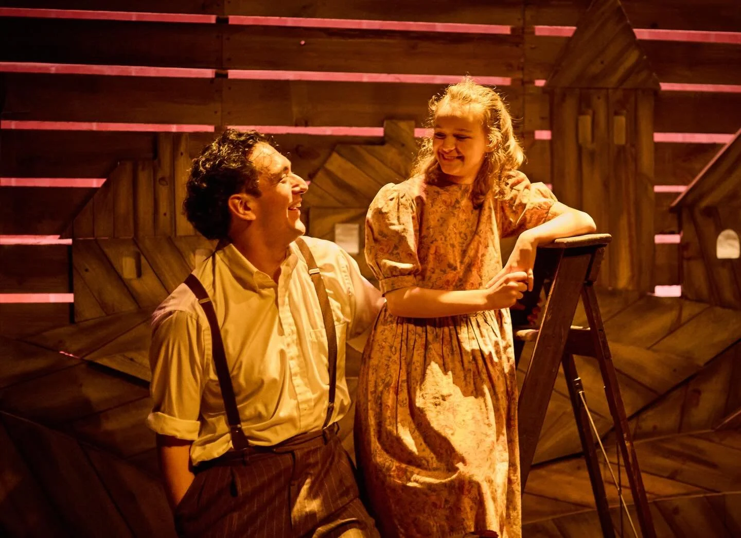 Step into Grover's Corners and discover its delightful cast of characters! OUR TOWN performances resume tonight. Join us for a memorable night! 

📸 @gabriellanissenphoto 

#houstontheatre