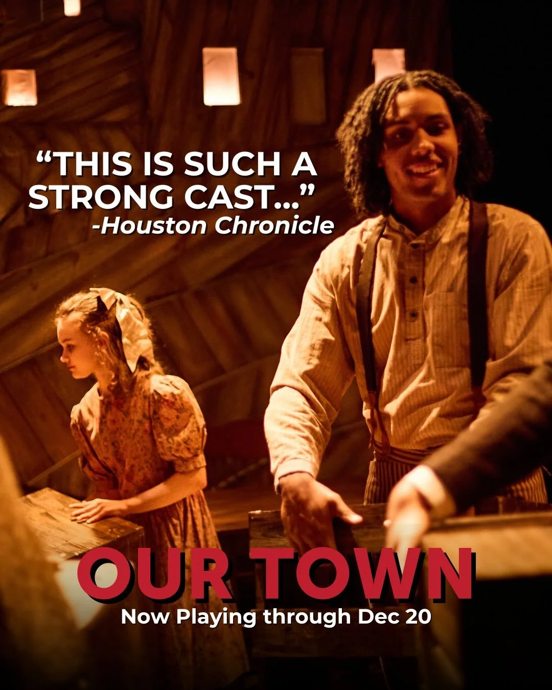 Houston Chronicle agrees that you should come see OUR TOWN!

Full Review In Bio @houstonchron 

#houstontheatre