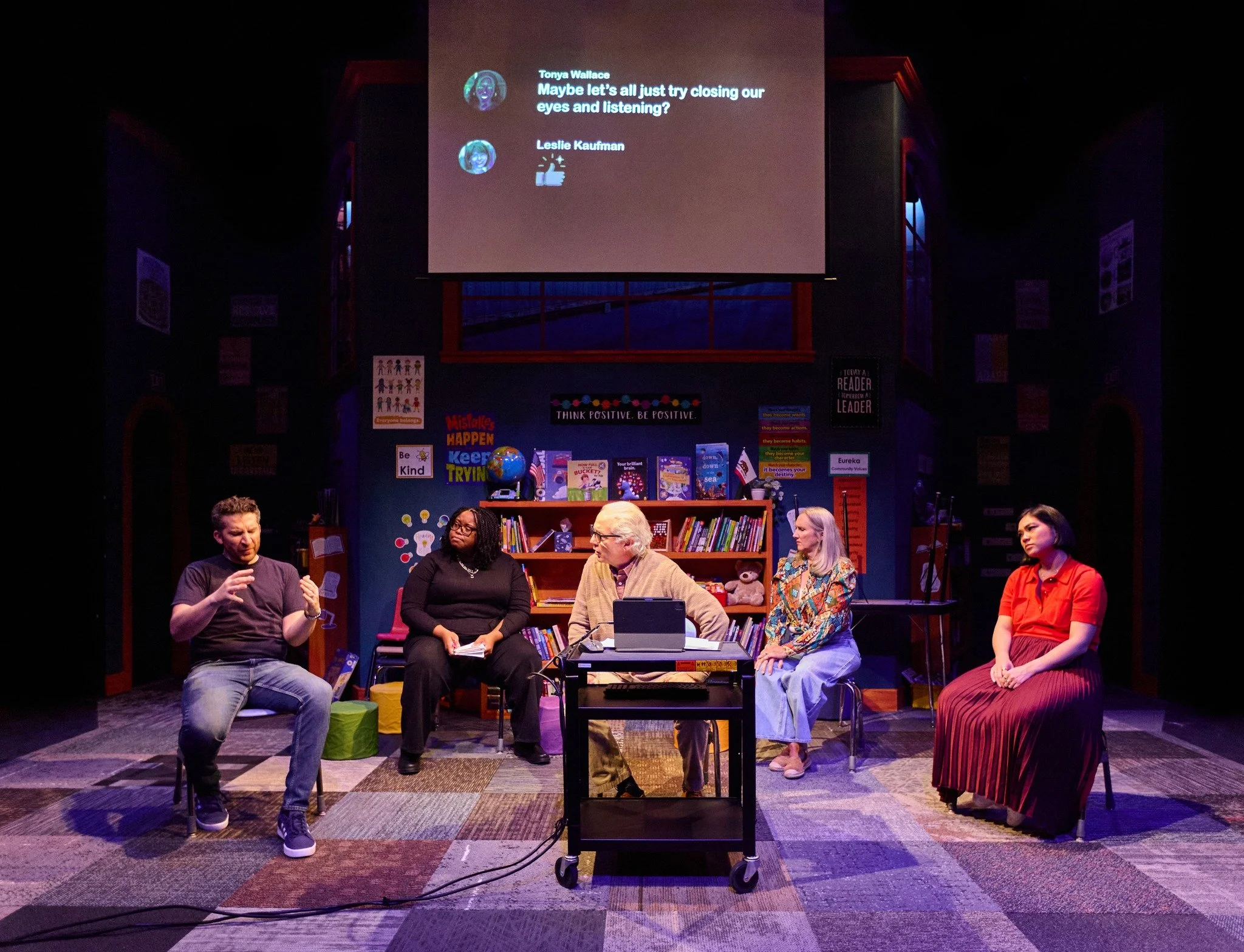 Sharing Stories of 2025.

In September, we opened our 15th Season with the hilarious Tony Award-winning EUREKA DAY by Jonathon Spector.

&ldquo;This is the type of theatre I wish to see more of. It was brave, topical, and left me with questions.&rdqu