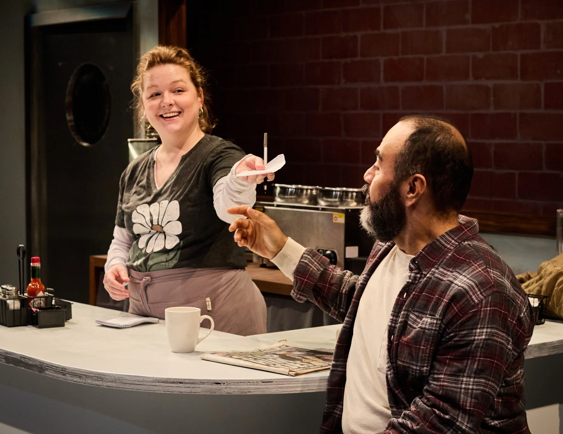 "What if we decide to become 10 friends. Real friends. Like we tell each other secrets."

Surprises, friendships, and more are ready at THE COUNTER by Meghan Kennedy!

The Regional Premiere of this beautifully written Off-Broadway play is h