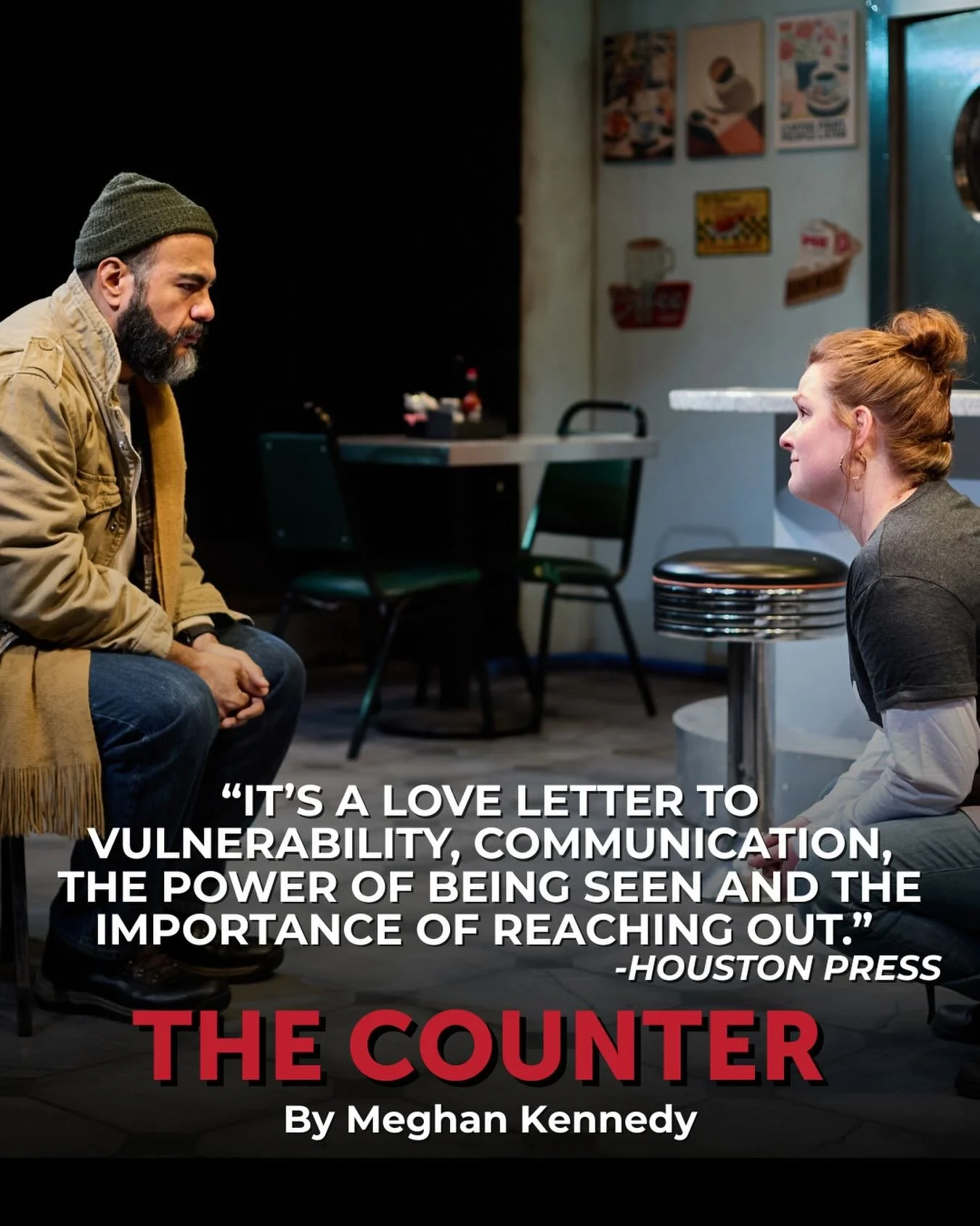 THE COUNTER is now open and audiences and critics are loving the play and these touching performances!

FULL HOUSTON PRESS REVIEW LINK IN BIO

Get your tickets today to see THE COUNTER by Meghan Kennedy. 

#houstontheatre