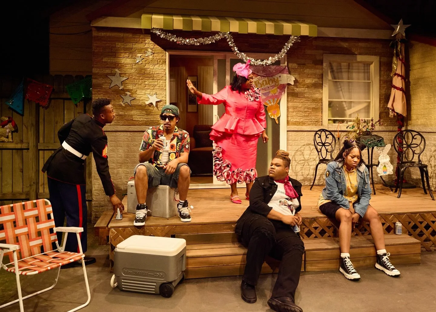 &ldquo;What he thinks is your weakness gonna save you, Juicy.&rdquo;

Pulitzer Prize-winning, Tony-nominated, and serving joy, revenge, Radiohead, and ribs;
here&rsquo;s your first look at FAT HAM by James Ijames at 4th Wall Theatre, playing May 1 - 