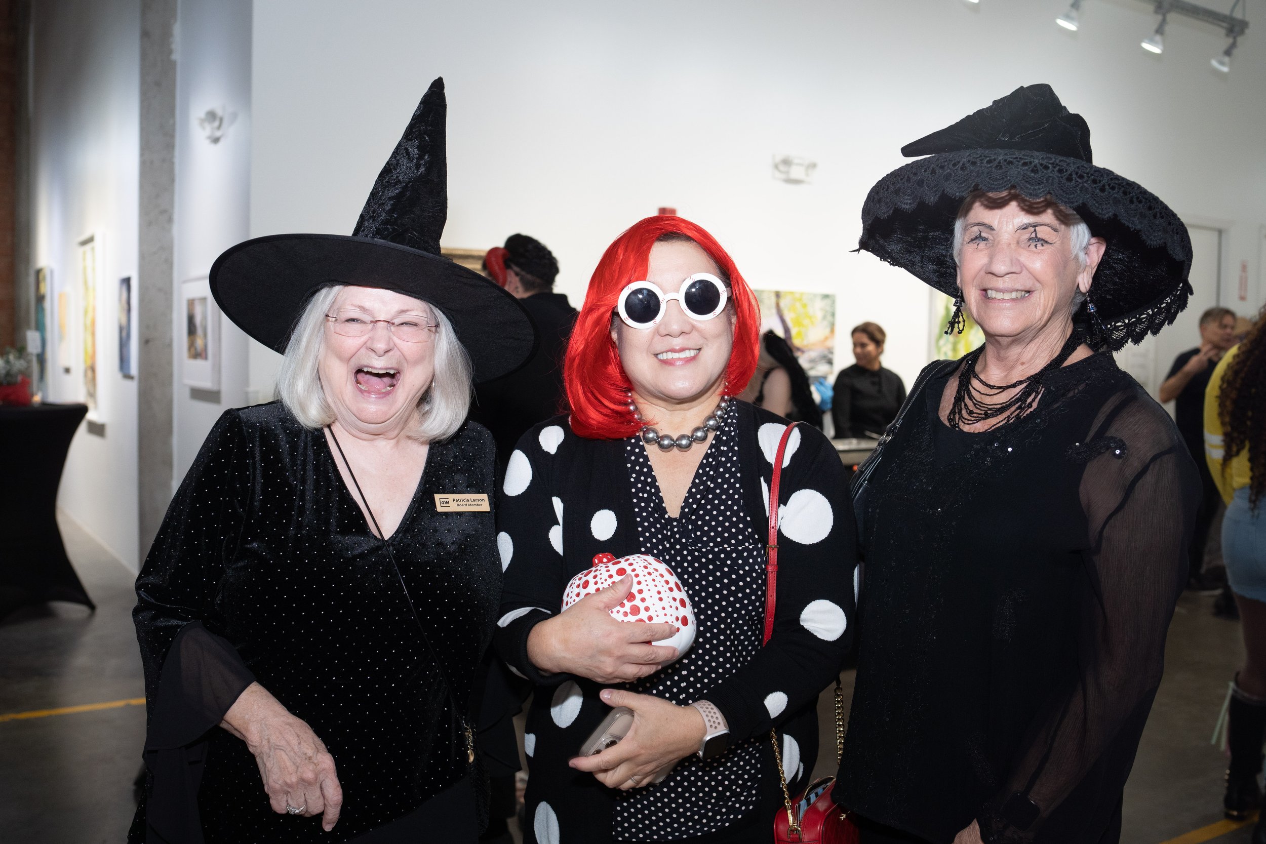 Pat Larson, Carol Sugimoto, Georgia McCalmon, photo by Paul Carrizales