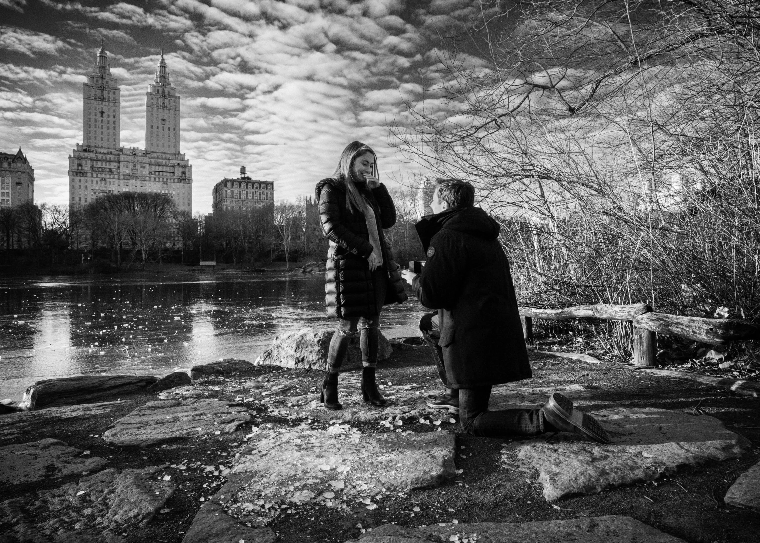Central Park Manhattan New York NYC Wedding Proposal Engagement Photographer