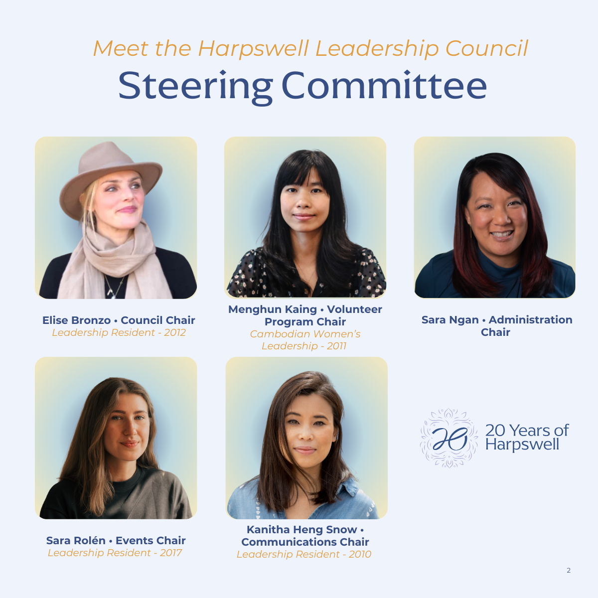 Leadership Council: Steering Committee Members
