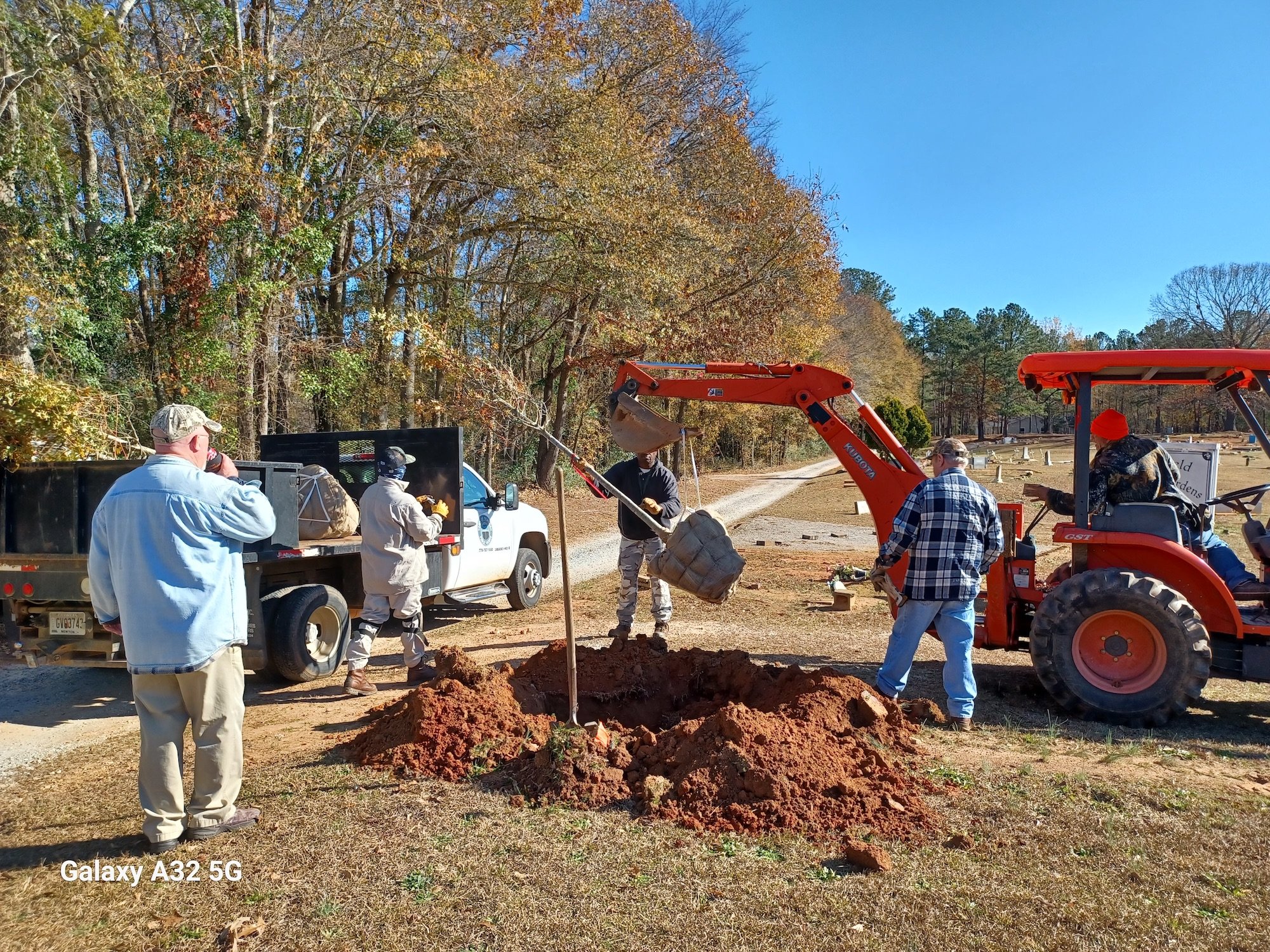 Cemetery Tree Planting 